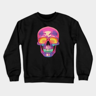 Bright Future Space Skull Crewneck Sweatshirt